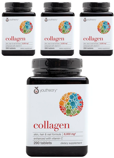 유씨어리 콜라겐 타블렛, 290정, 4개 - 쿠팡