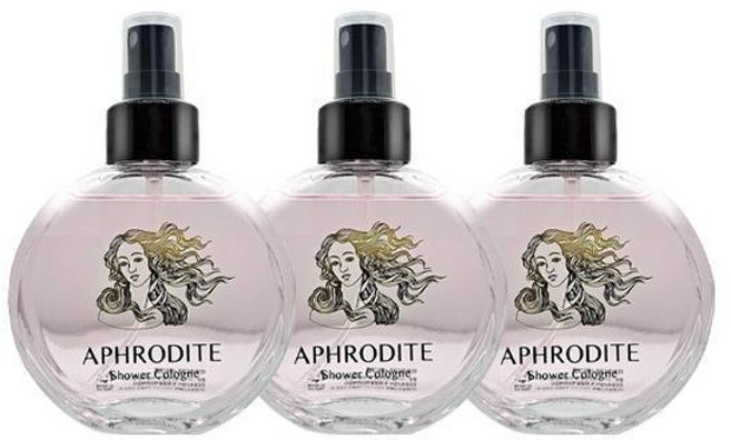 아프로디테 샤워 코롱, 150ml, 3개