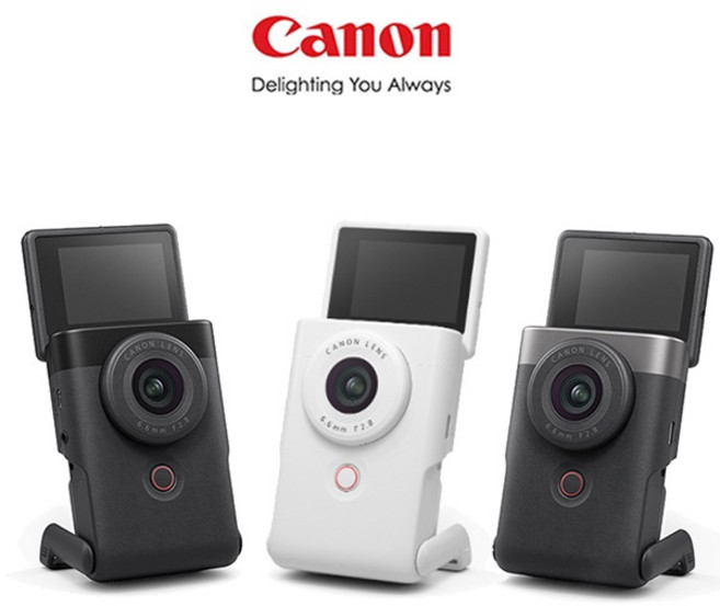 (Canon) 캐논 PowerShot V10 (마이크로SD 128GB 포함) (캐논코리아 정품), 실버
