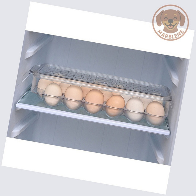 마블네 투명 계란케이스 18구 냉장고계란보관함 에그트레이