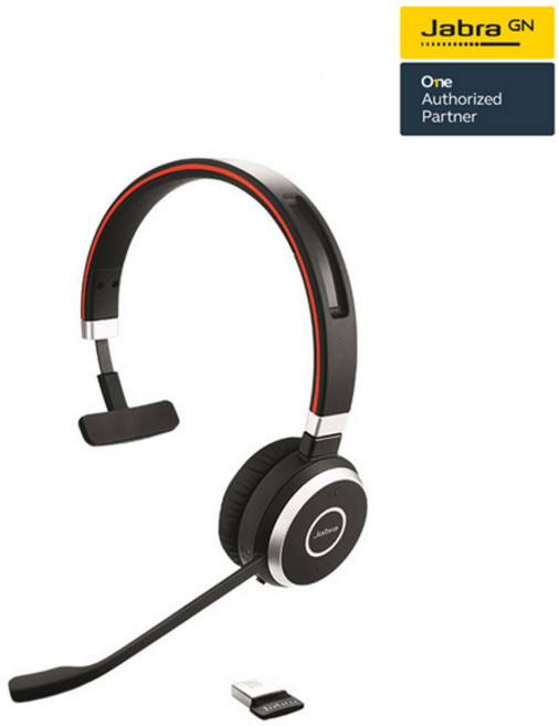 자브라 정품 Evolve 65 MONO UC 스카이프 블루투스헤드셋