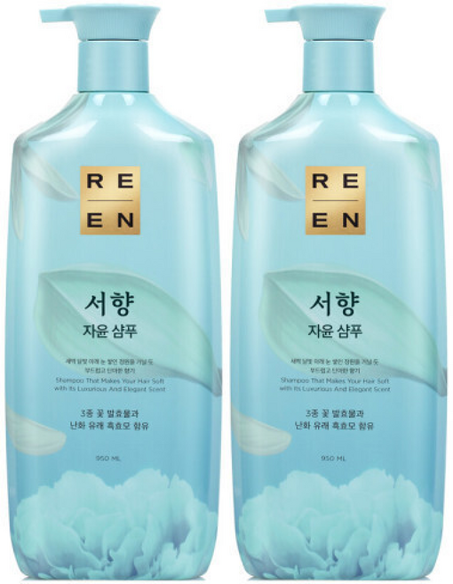 (탈모케어) 자윤 서향 샴푸 950ml 2개 리엔, 리엔 (탈모케어) 자윤 서향 샴푸 950ml 2개