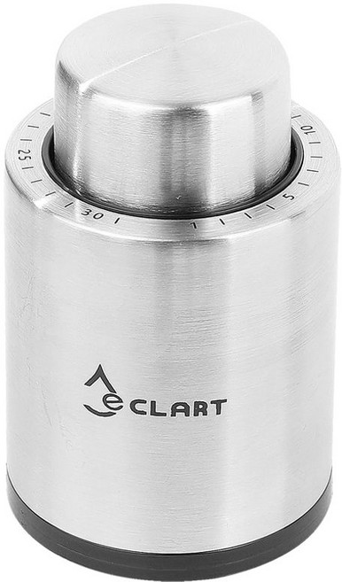 와인스토퍼 와인마개 와인뚜껑 와인보관 보관일 설정 수입식품등의 수입신고 확인 이클아트 W1, 1개