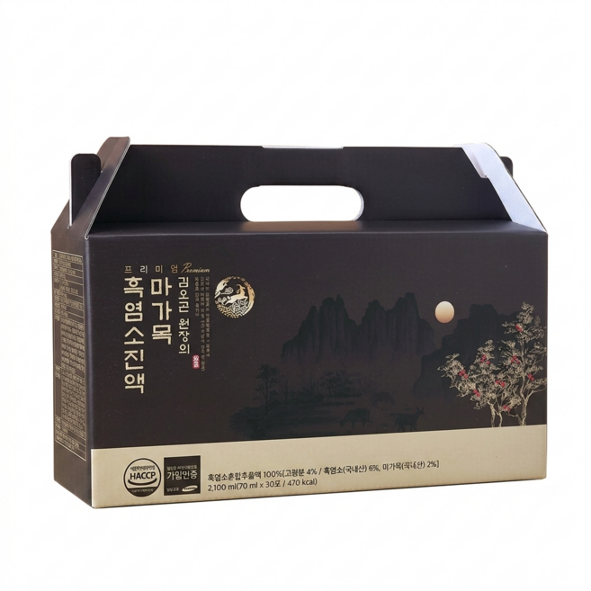 하이쇼핑 김오곤원장의 프리미엄 마가목 흑염소 진액 엑기스, 30개, 70ml