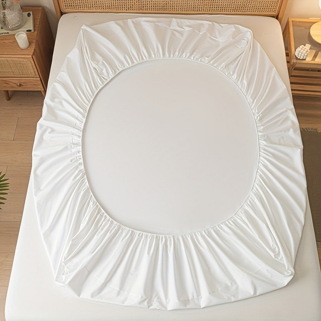 호텔 기숙사 부드럽고 편안한 통기성 단색 매트리스 커버