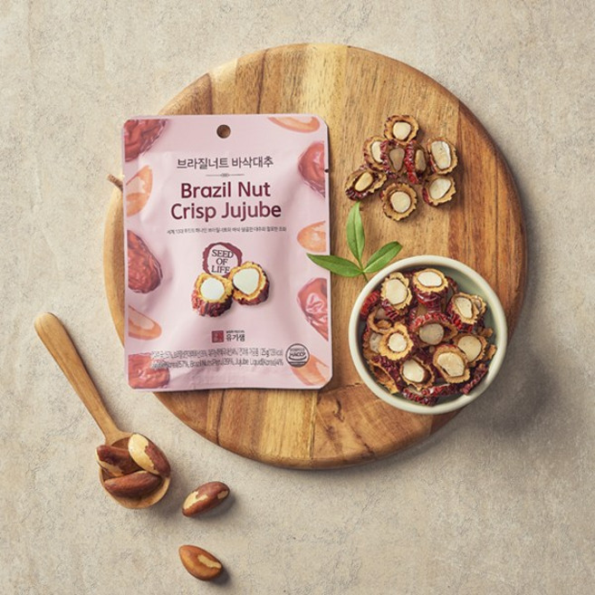 [본사공식몰]유기샘 브라질너트 바삭대추, 1개