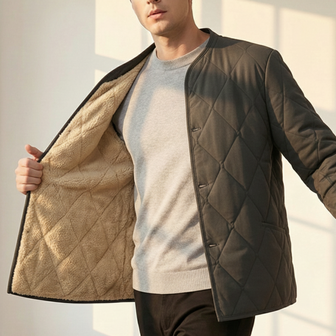 MFK 겨울 경량 패딩 자켓 깔깔이패딩 기모 점퍼