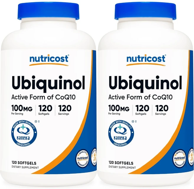 뉴트리코스트 유비퀴놀 100mg, 120정, 2팩 - 쿠팡