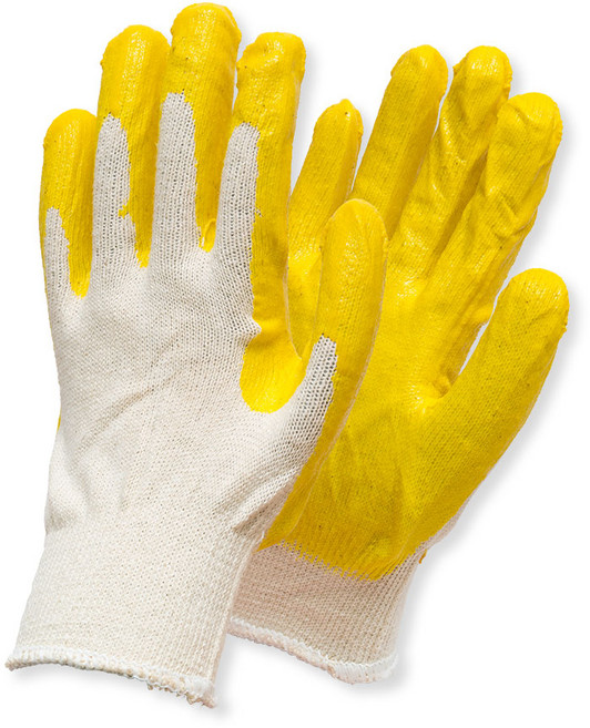 스마툴 고급 황(노랑)코팅 장갑 20켤레 구성, 황색, 20세트