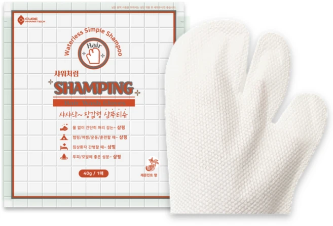 큐어팜텍 샤워처럼 샴핑, 1개, 400g - 쿠팡