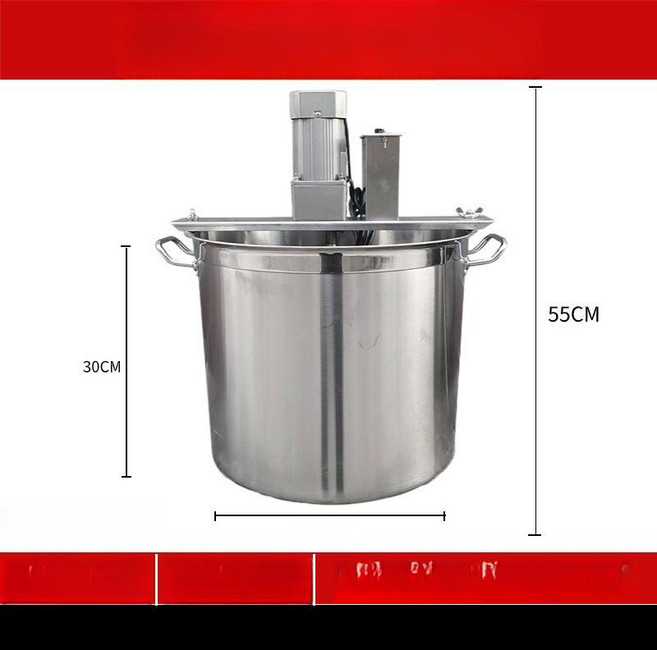 전자동 교반기 죽 배합기 업소용 제조기 양념 기름 육수 소스배합기 잼 제조 볶음, 통 35 DC 10-15kg, 기본 모델명/품번