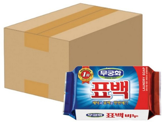 무궁화 표백비누 230g x 32개 (1BOX) gaj*2912Vr, 본상품선택W9F7264