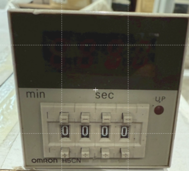 OMRON H5CN 計時器, 1個