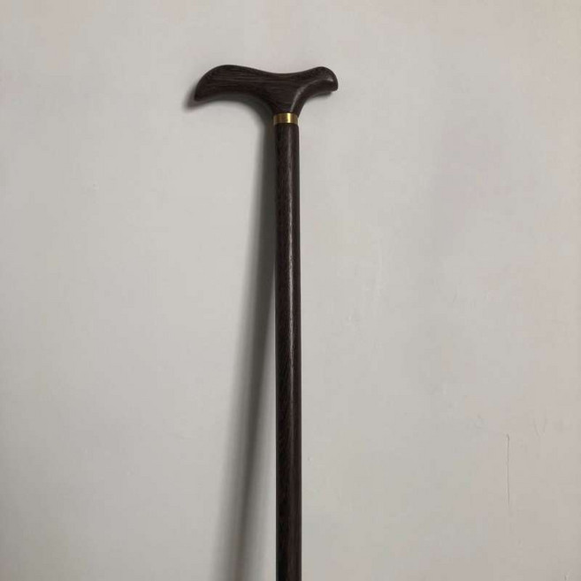 명아주 지팡이 어싱 청려장 원목 고급 나무 연수목 어르신 노인 스틱, 1개, G