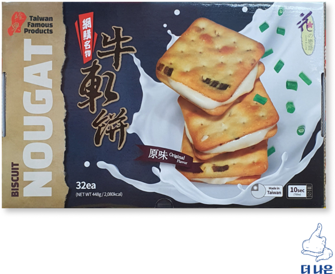 대만 누가 비스킷, 448g, 1개