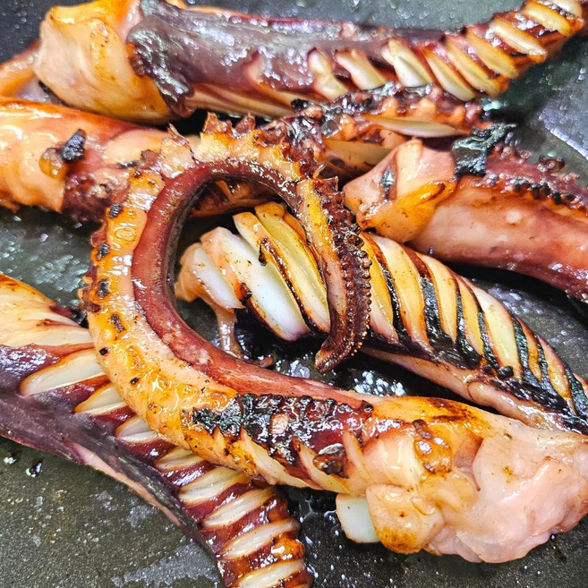 국내가공 통족 1kg 통다리살 오족 대왕오징어다리 술안주 심심풀이, 1개