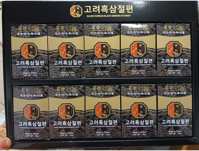 금산홍삼 고려흑삼절편 홍삼절편 200g 홍삼정과, 1개