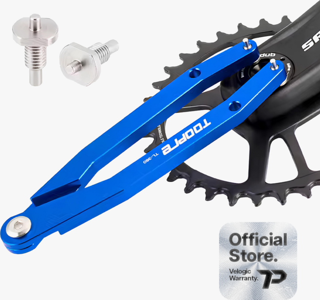 투프리 크랭크 암 캡용 조절식 핀 렌치 자전거 정비 스패너 공구 Toopre