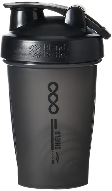 쉴드 블랜더보틀 쉐이커 클래식 V2, 02_600ml 블랙로고, 1개 - 쿠팡