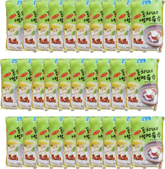 큰손 동치미 냉면육수, 30개, 350g