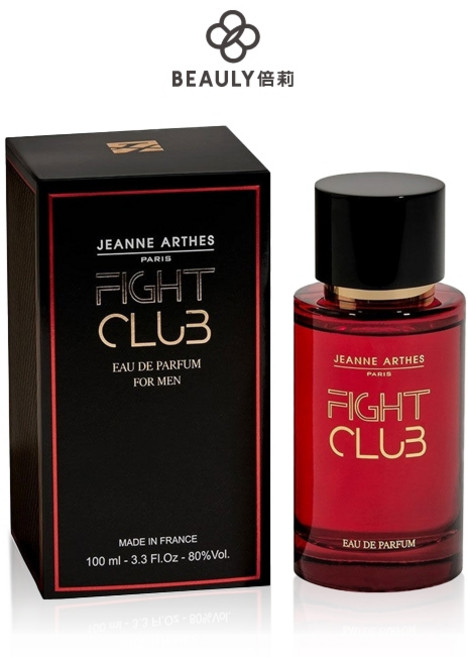 Jeanne Arthes Fight Club 男性淡香精, 1個, 100ml