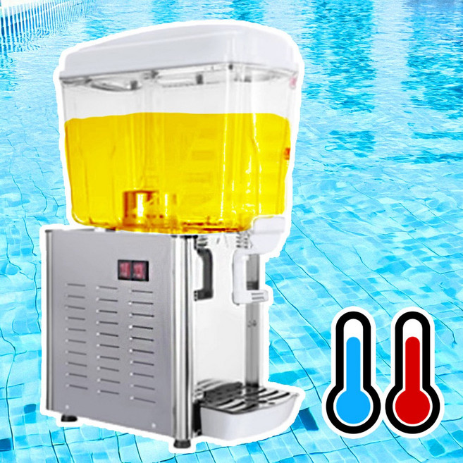 쿨서브 시원하게 업소용 음료 디스펜서 주스 커피 뷔페, QS-1(냉온장)