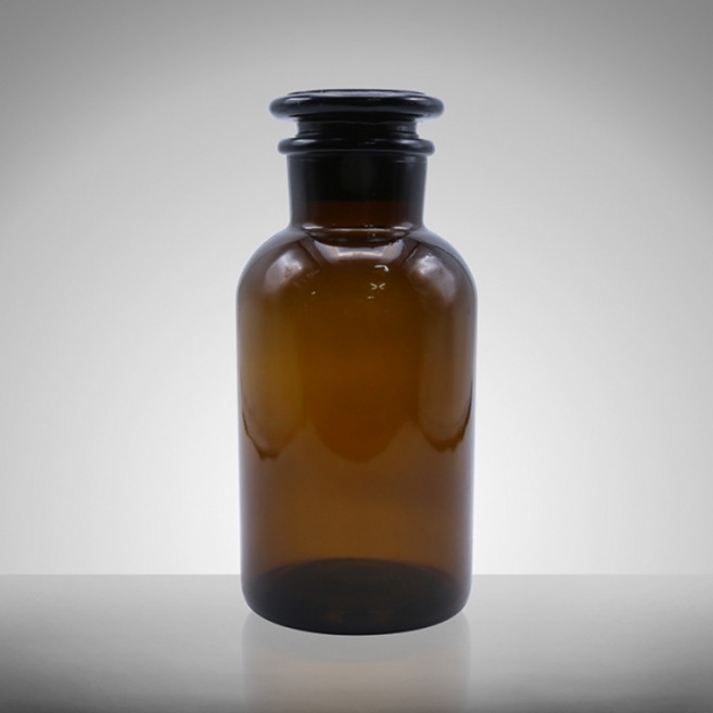 실험실 유리 광구 시약병 갈색 1000ml 과학실 체험학습 관찰학습