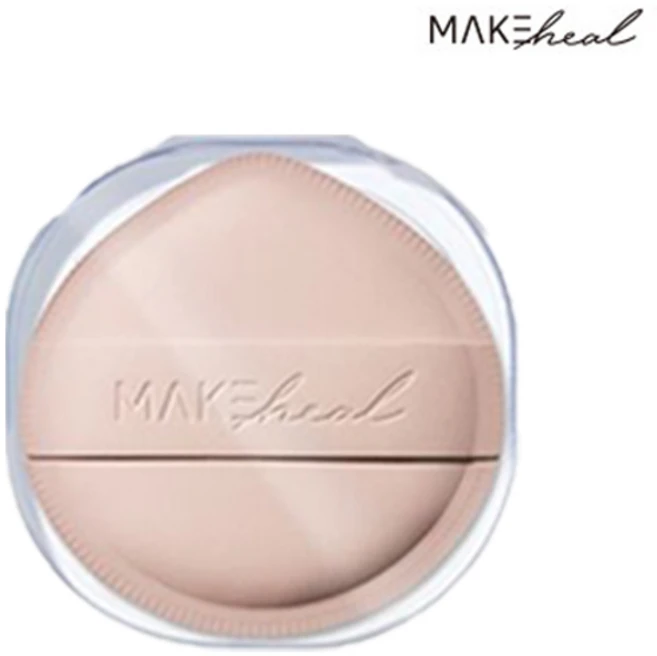 메이크힐 구름 팡팡 퍼프 + 케이스 세트, 핑크, 1개 - 쿠팡