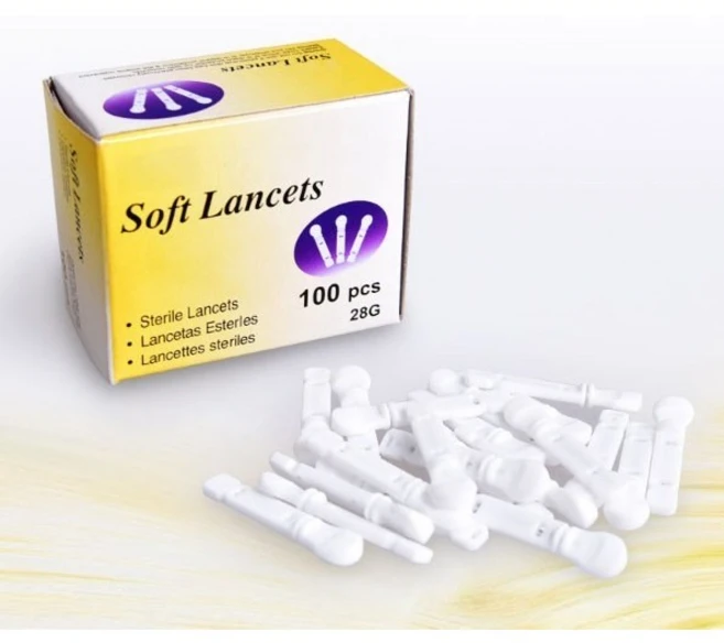 세원 소프트 란셋 채혈바늘 28G 아큐첵 소프트클릭스 호환, 100개입, 2개 - 쿠팡