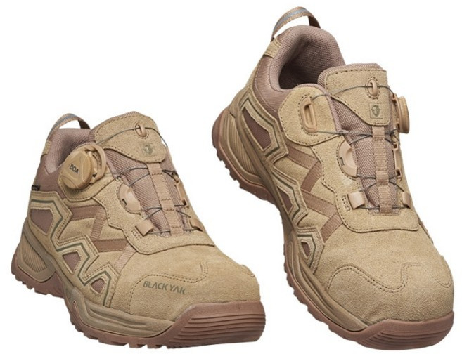블랙야크 안전화 YAK-470D 논슬립 통풍 4인치 다이얼 사막화, 샌드, 1개