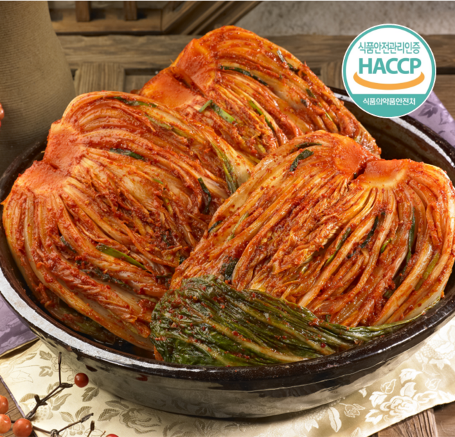 슈퍼푸드 HACCP인증 국내산 농산물로 만든 김장김치, 1박스, 7kg