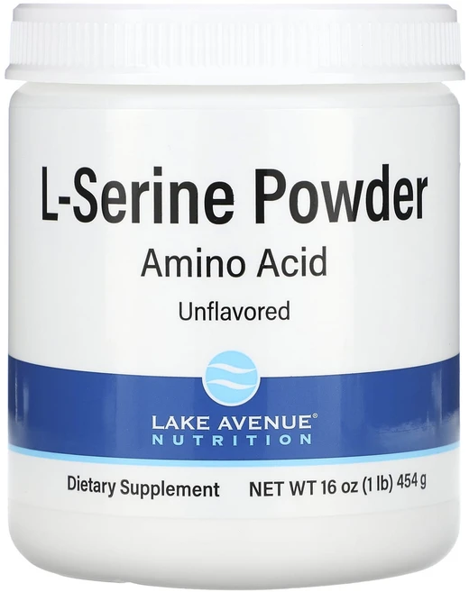 Lake Avenue Nutrition l-세린 무맛 분말 454g(1lb), LakeAvenueNutritionl세린무맛분말454g, 454g, 1개 - 쿠팡