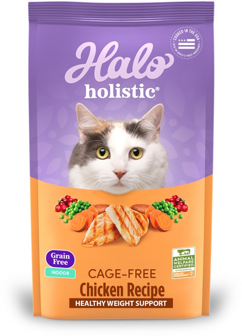 Halo嘿囉 成貓無穀雞肉｜優質雞肉 無穀配方 Omega脂肪酸 呵護腸胃 亮麗毛髮, 雞肉+蔬菜, 1.3kg, 1包