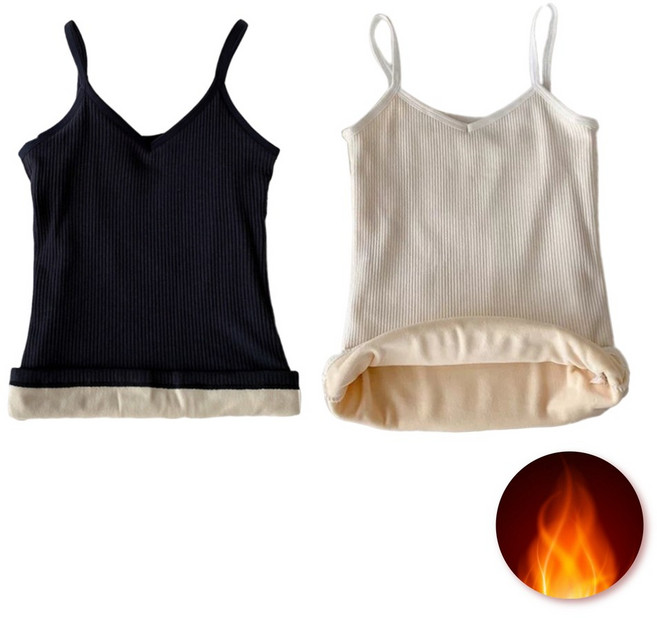 도나토르 여자 브이넥 기모나시 2p