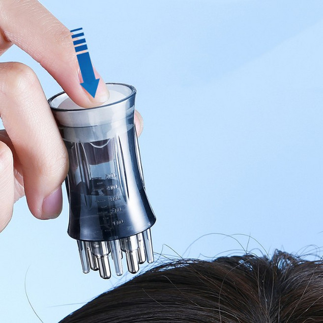 탈모 두피약 애센스 공병 헤어 앰플용기 도포기, 1개, 상세페이지 참조