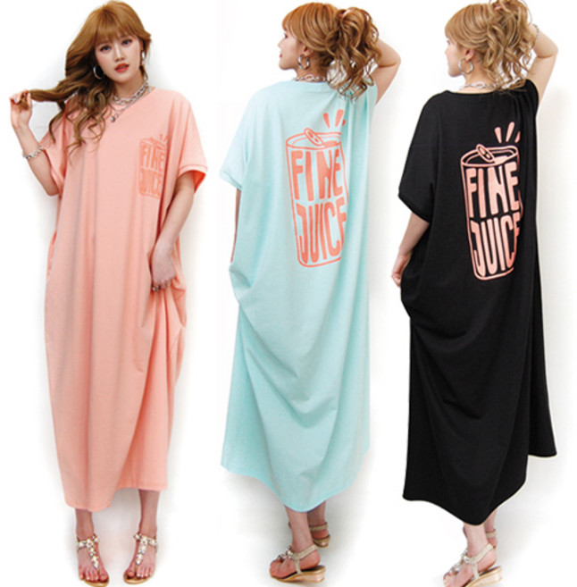 통통마녀 ] 파인쥬스 N 원피스 4 칼라 / 6 XL 까지 / 오버사이즈
