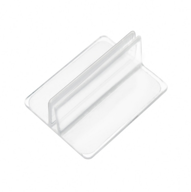 가림막고정용 (일자형) 12108 아크릴칸막이 학교칸막이 40x50x22 1개입, 4개, 투명