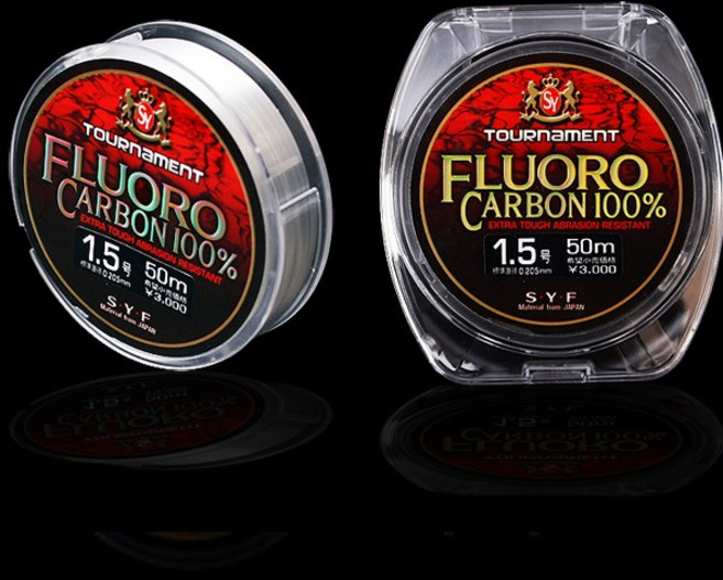 카포스 카본라인 적색카본 쇼크리더 원줄 50m, 공통, 1개