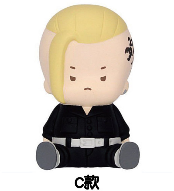 T-arts 東京復仇者 胖呼呼 Q版軟膠公仔, 1個, C款/龍宮寺堅 3X340