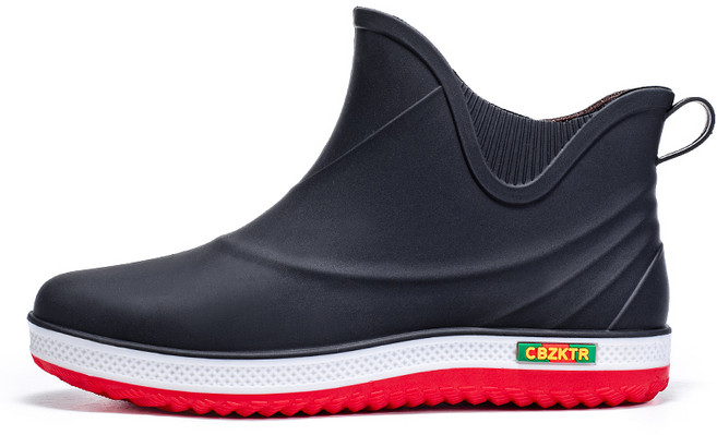 TAOMI 남성 레인부츠 미끄럼방지 방수 장화 낚시 작업용 장화