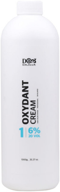 다주자 미용실 산화제 6% 20vol 염색 탈색 겸용, 1L, 1개
