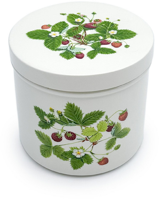 Antique 포트메리온 썸머 스트로베리 대형 보관 용기 영국산 빈티지 도자기 수입그릇, 1개