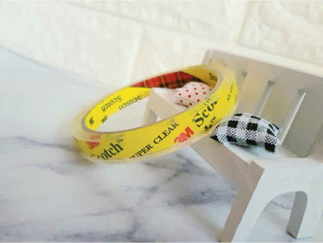 3M SCOTCH 超透明膠帶 OPP 封箱膠帶 500s 搬家, 1個, 12mm*40y