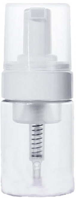 TANOSHI 慕斯起泡瓶 透明按壓式 旅行便攜分裝瓶, 30ml, 1個