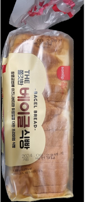 삼립 베이글식빵 840g, 1개