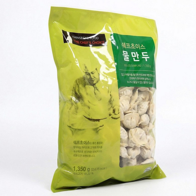 쉐프초이스 물만두 1.35kg 1개
