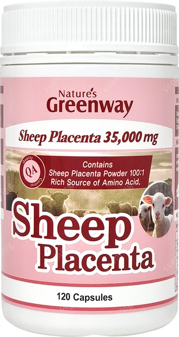 네이쳐스그린웨이 양태반 캡슐 35000mg 120정, 1개 - 쿠팡