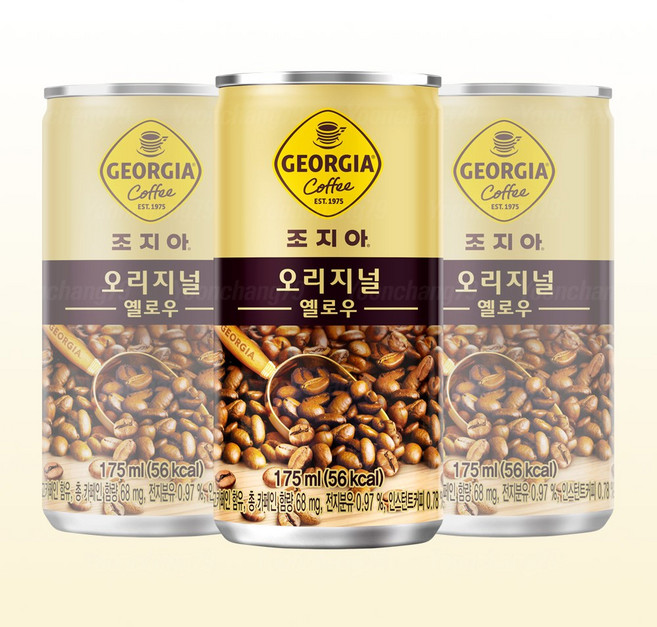 조지아 오리지널 캔커피 175ml x 30캔, 30개