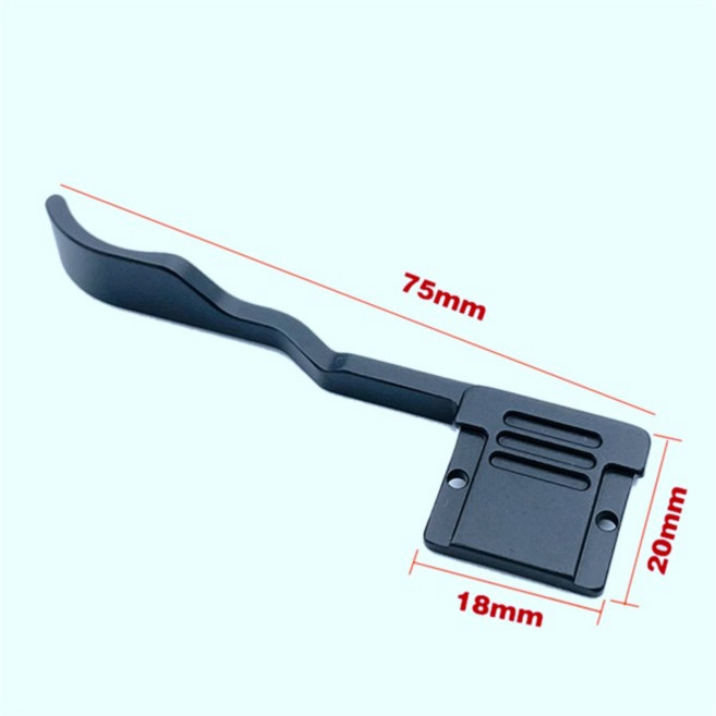 호환 X70A-알루미늄 합금 핫슈 엄지손가락 A7C2 카메라 그립 실버용 핸드