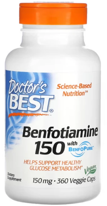 닥터스베스트 BenfoPure 함유 벤포티아민 150mg 베지 캡슐 360정, 1개, 30캔 - 쿠팡
